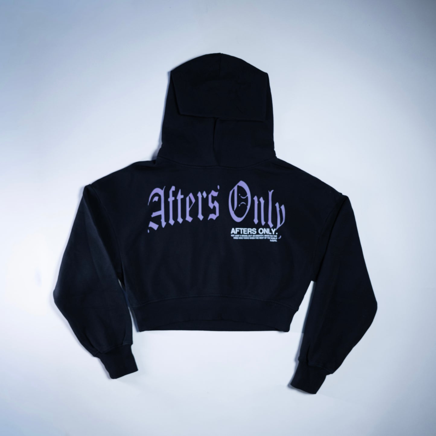 afters only. Her Eyes Cropped Hoodie