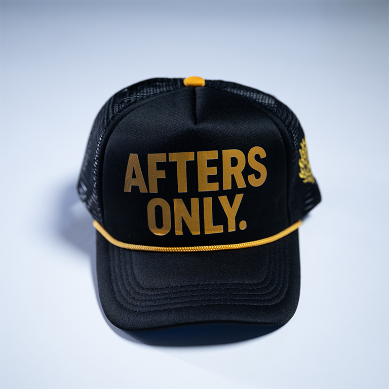 Black & Gold Trucker Hat