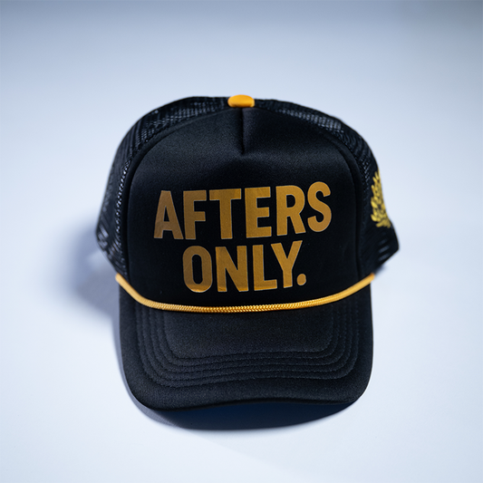 Black & Gold Trucker Hat