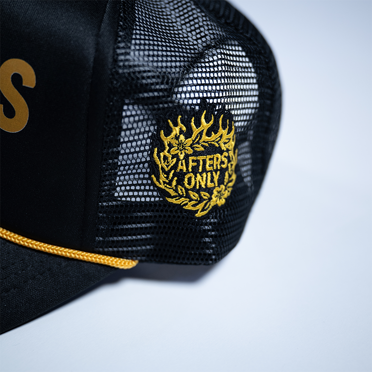 Black & Gold Trucker Hat