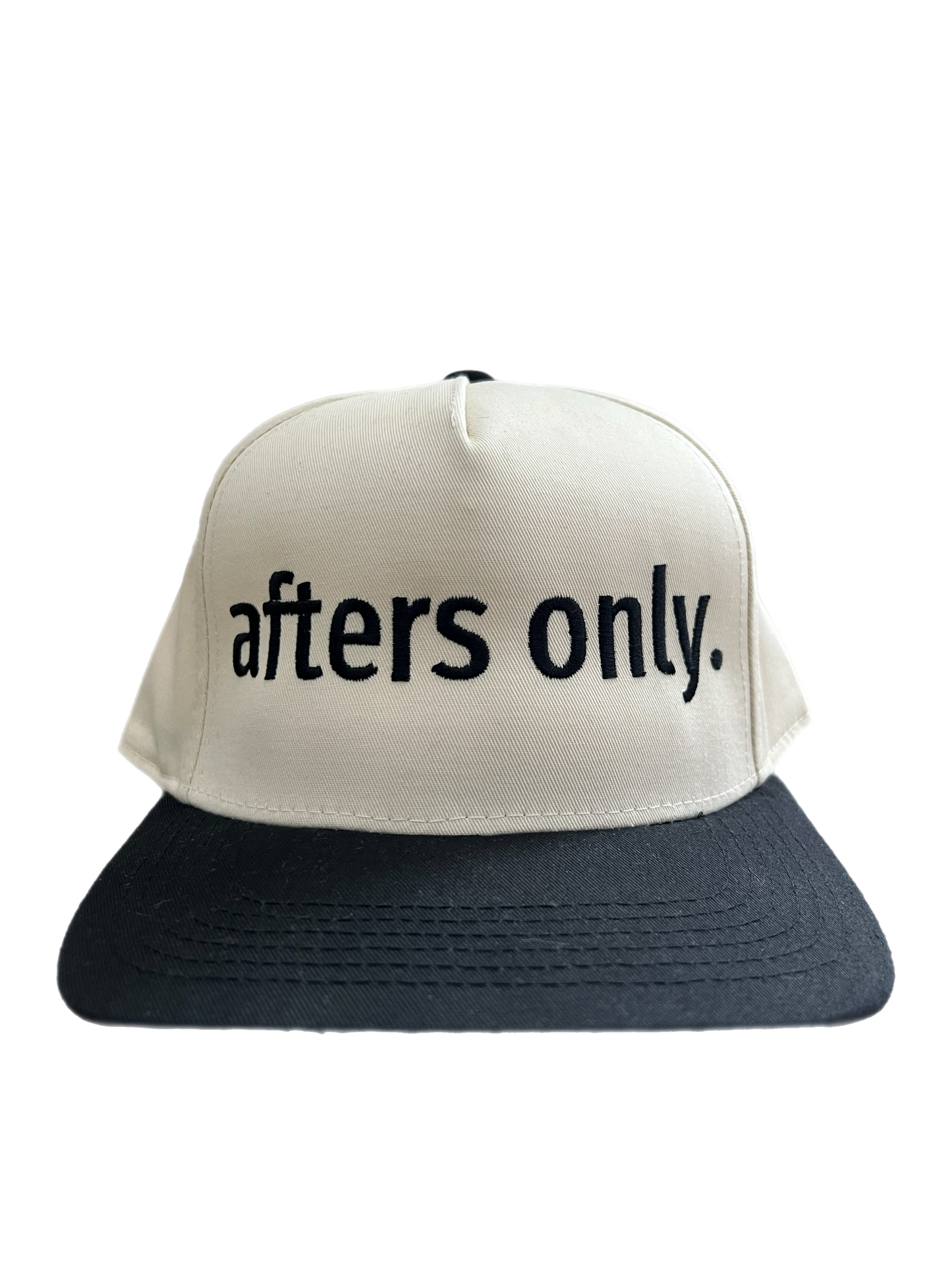 afters only. Classic Snapback Cream/Black