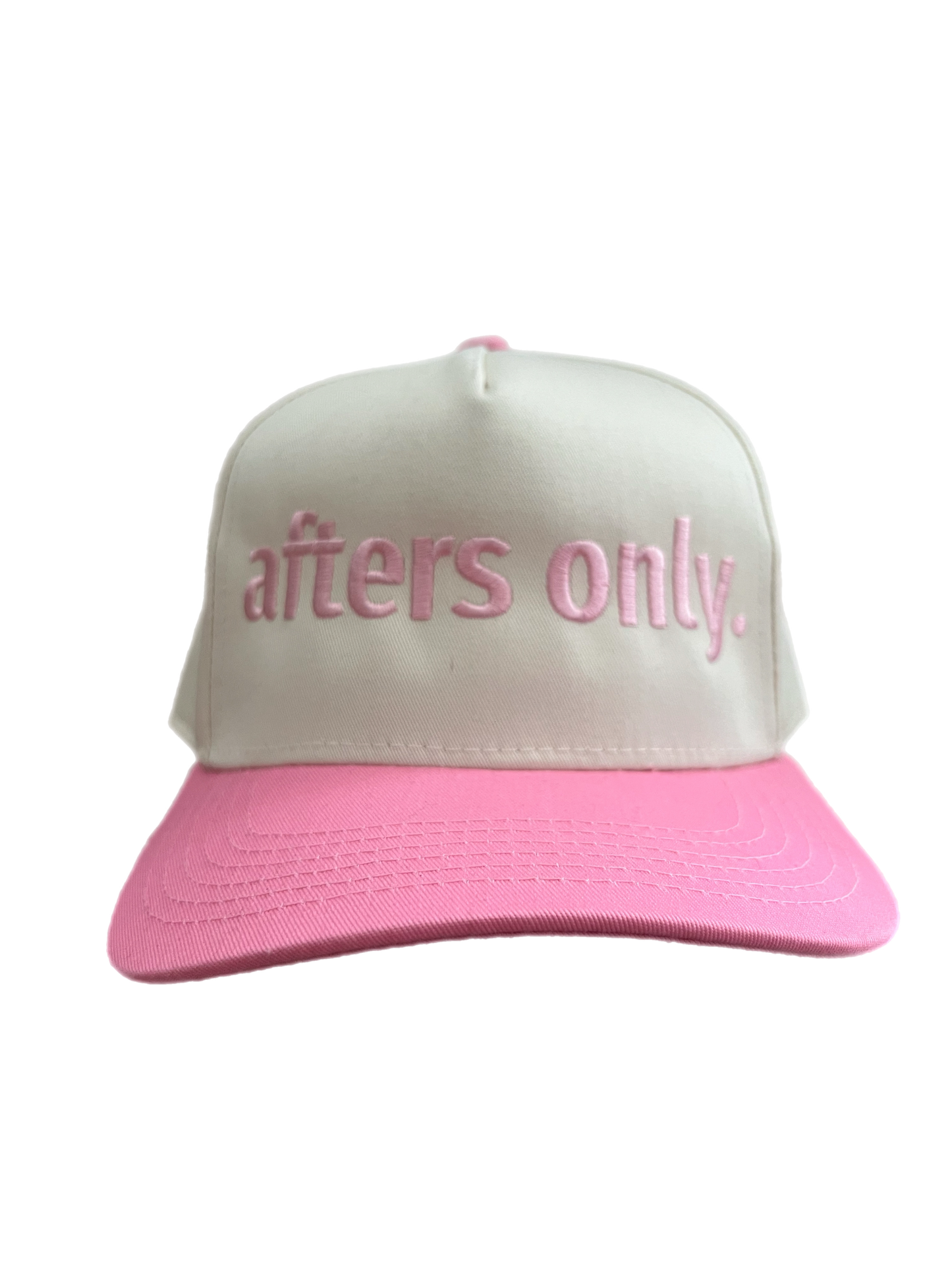 afters only. Classic Snapback Cream/Pink