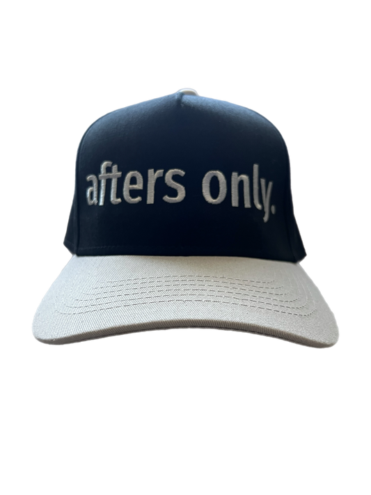 afters only. Classic Snapback Grey/Black