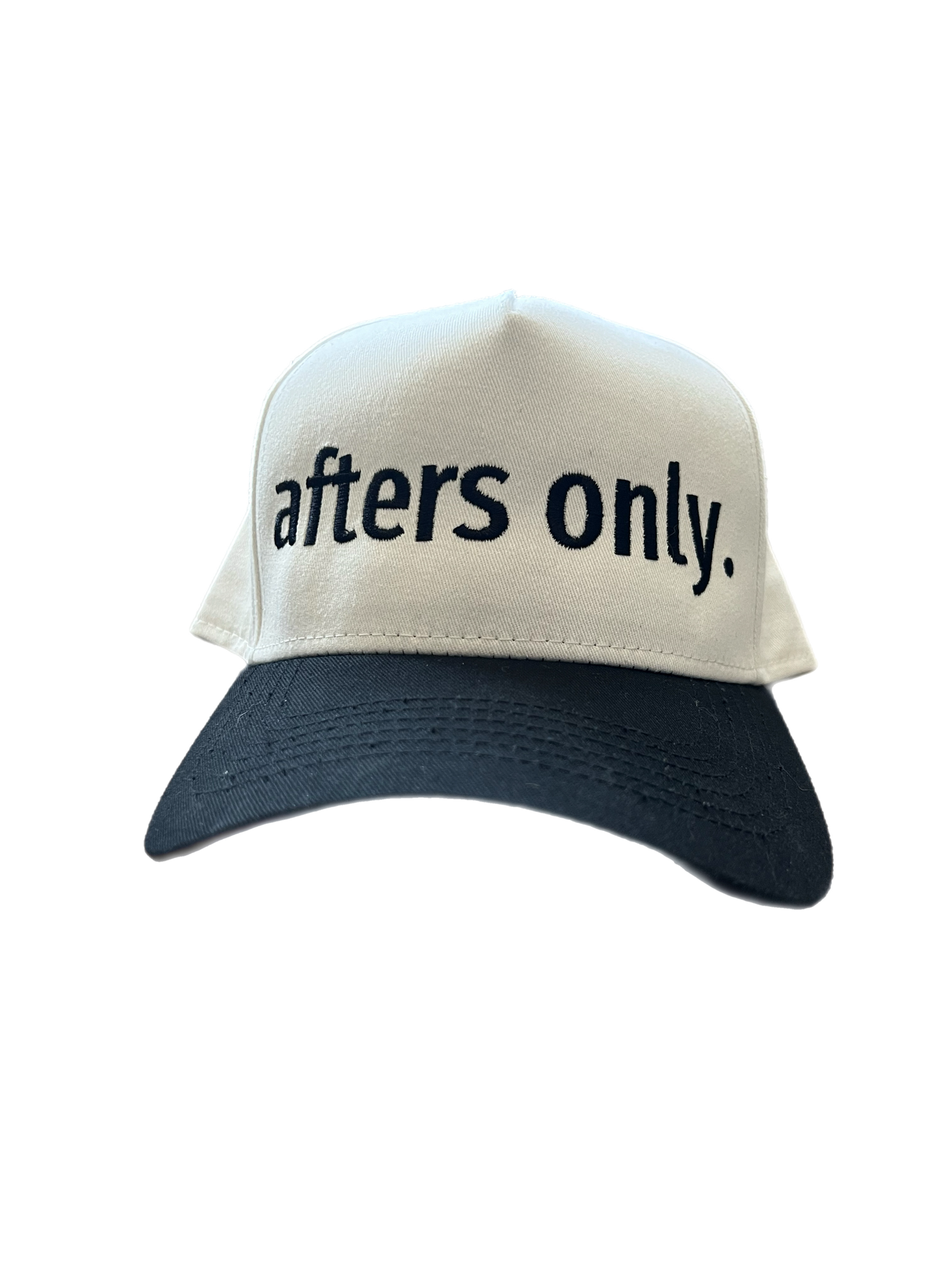 afters only. Classic Snapback White/Black