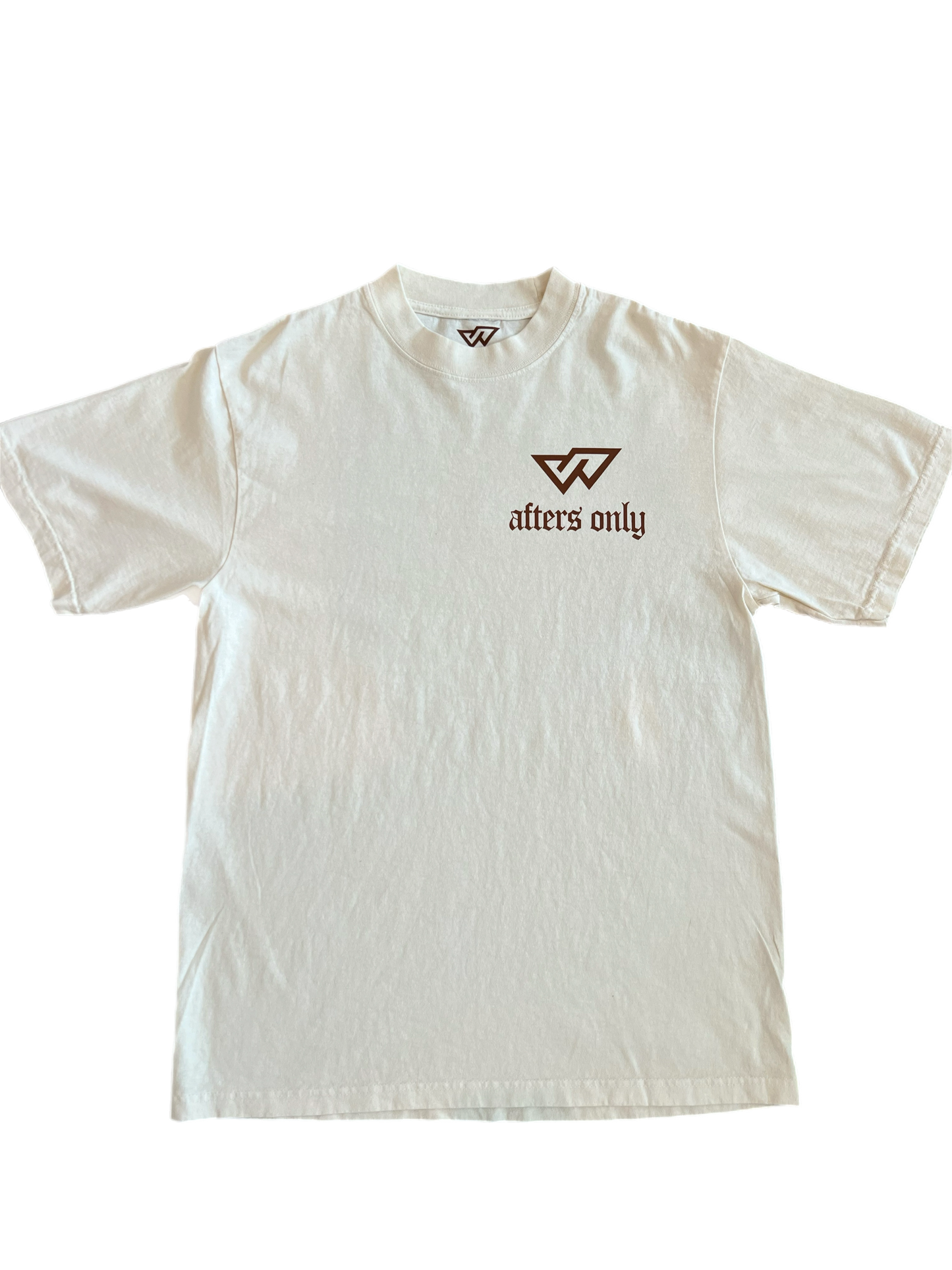Cream & Brown SW x AO tee