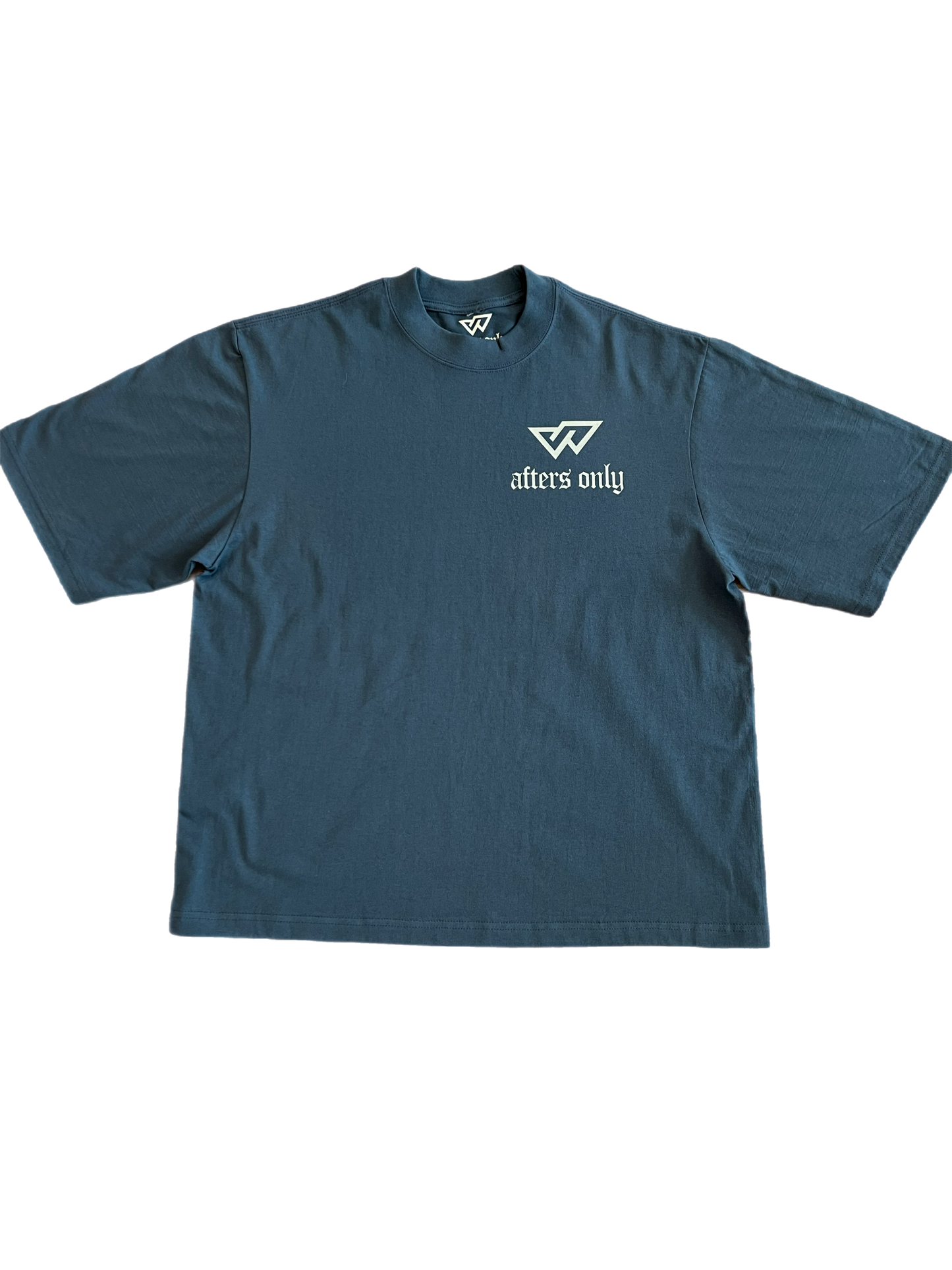 Slate Blue & Cream SW x AO Tee