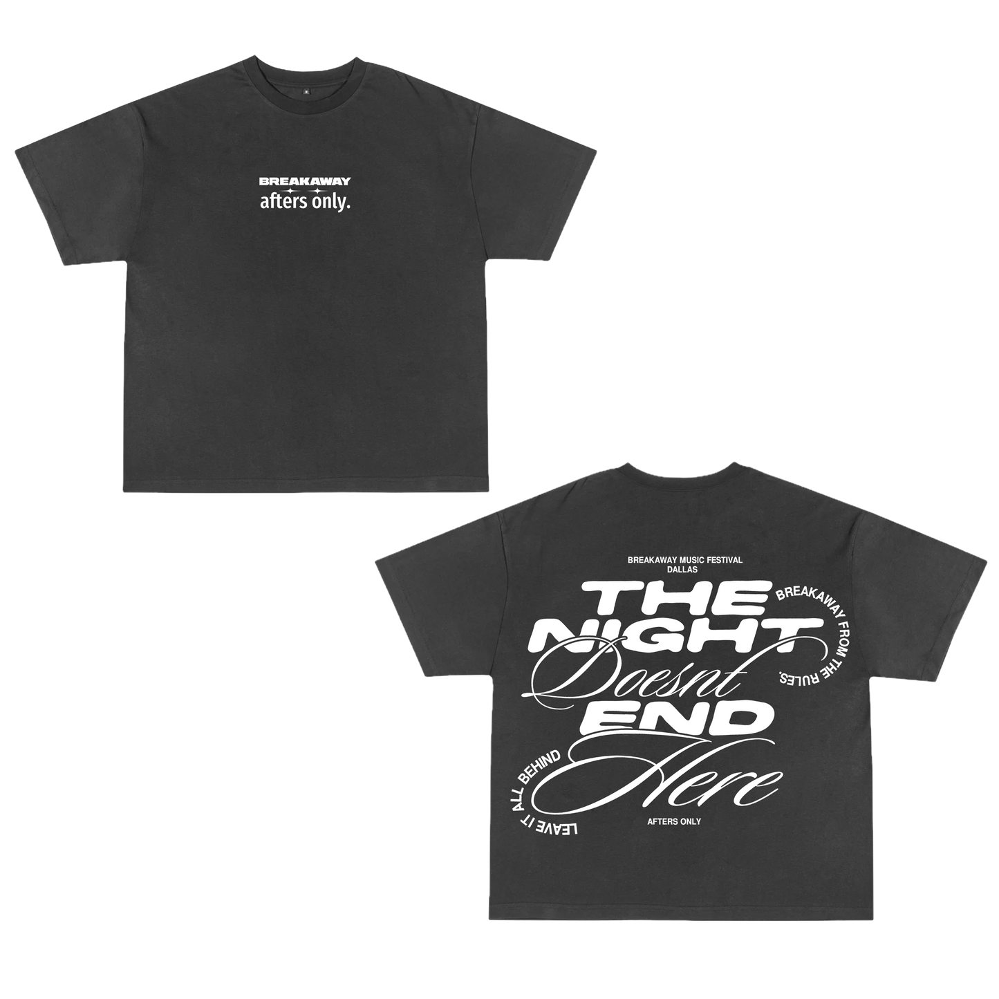 BA x AO 'The Night Doesn't End Here' T