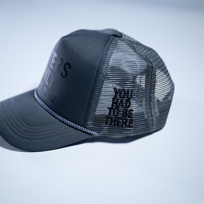 Classic Grey afters only. Trucker Hat