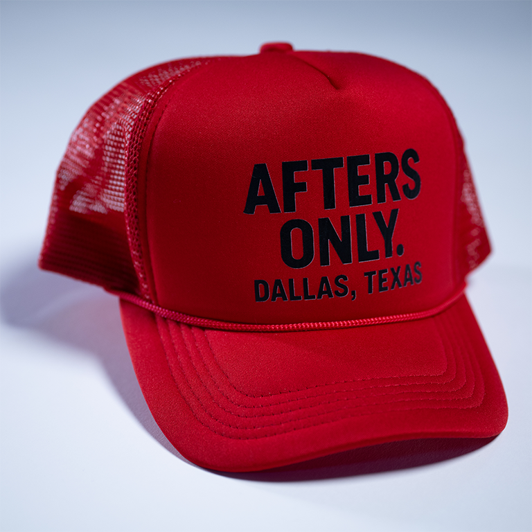 Classic Red afters only. Trucker Hat